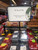Shovel Base Grocery Sign Holder - Fixed Stem - Black - 11"w x 7"h
