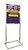 22 x 28 Poster Stand - Chrome
