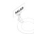 Tray Sign Clip - Tilting Adjustment - 3"h