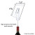 Wine Topper Sign Display - Fits 7.5"w x 9'h Sign Insert