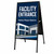 A-Frame Sidewalk Sign Display | 24"W x 36"H | Black