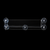 Cooler Door Shelf with 5 Suction Cups | 16"W x 3.25"H x 3"D