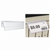 Wire Fence Basket Price Tag Holder | 2.5"w x 1.25"h Labels | Black