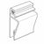 Flush Table Sign Holder | 1.5"W
