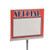 Acrylic Sign display compatible with accessories sold separately