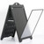 Sidewalk Sign 24x36 with lens, double-sided outdoor display frame with wheels and handle for easy transport