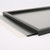 Aluminum Slide In Frame | 11"W x 17"H | 1" Frame | Black