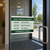 Gecko Reusable Sign Frame |11"W x 8.5"H |  1/2" Border | White/Black | Landscape