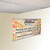 Ceiling Banner Display W/ Bottom Rail | 36"W Gripper