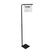 Pallet sign holder is perfect for bulk merchandising and displaying signs at retail locations.