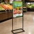 Large Poster Stand | 24"W x 36"H | Black