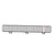 Gondola Wire Fence | Snap-in | 48"w x 3"H | Chrome