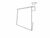 Bin/Fence Saddle Mount Sign Holder | 5.5 x 3.5, 11 x 7 | .25" Saddle | Clear Plastic
