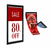 Gecko Reusable Full Sign Frame | Letter-size 8.5"W x 11"H | Black, White, Red