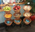 Willow Basket Floor Display – 3-Tier Retail Merchandiser Stand