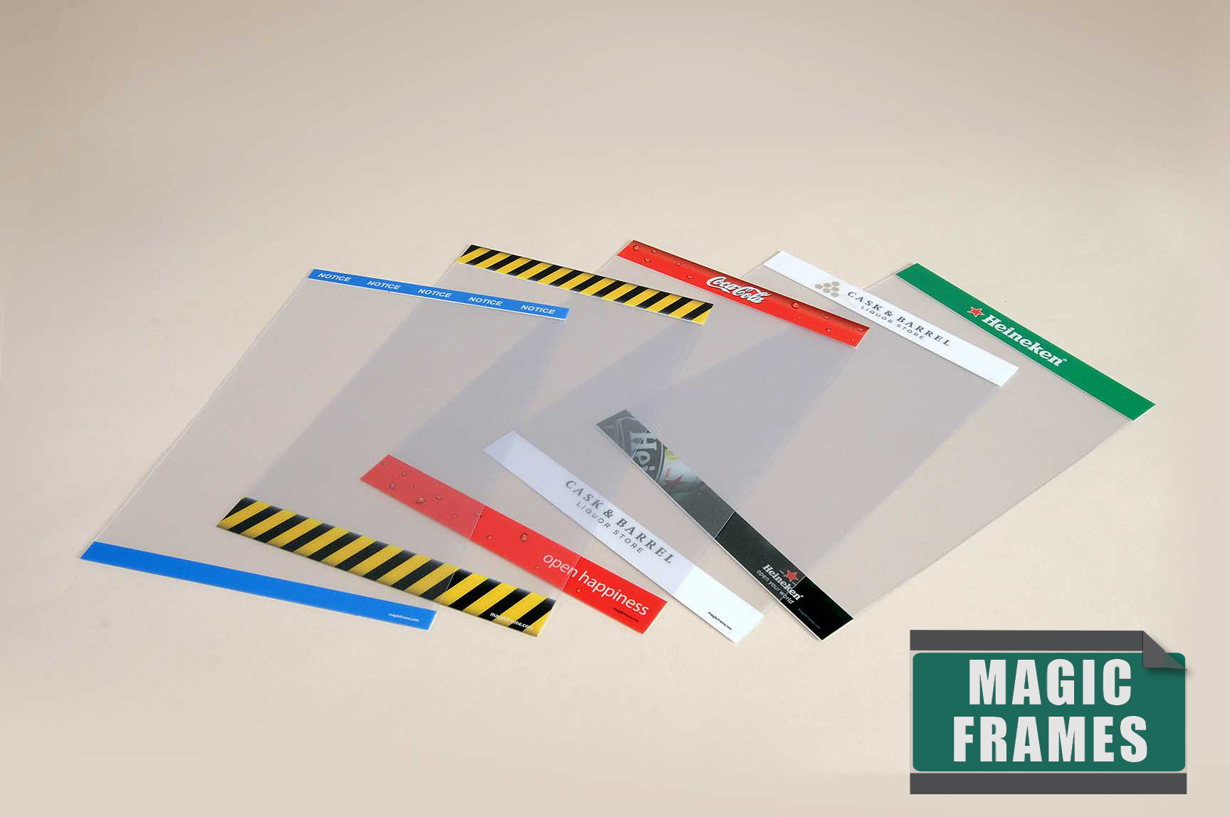Customize Your Reusable Magic Frames The Global Display Solution™