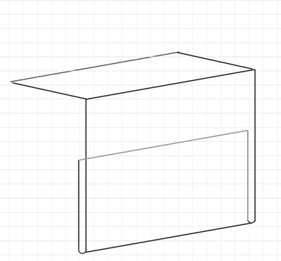 Case Stack Sign Holder - Extended Base - Multiple Sizes available