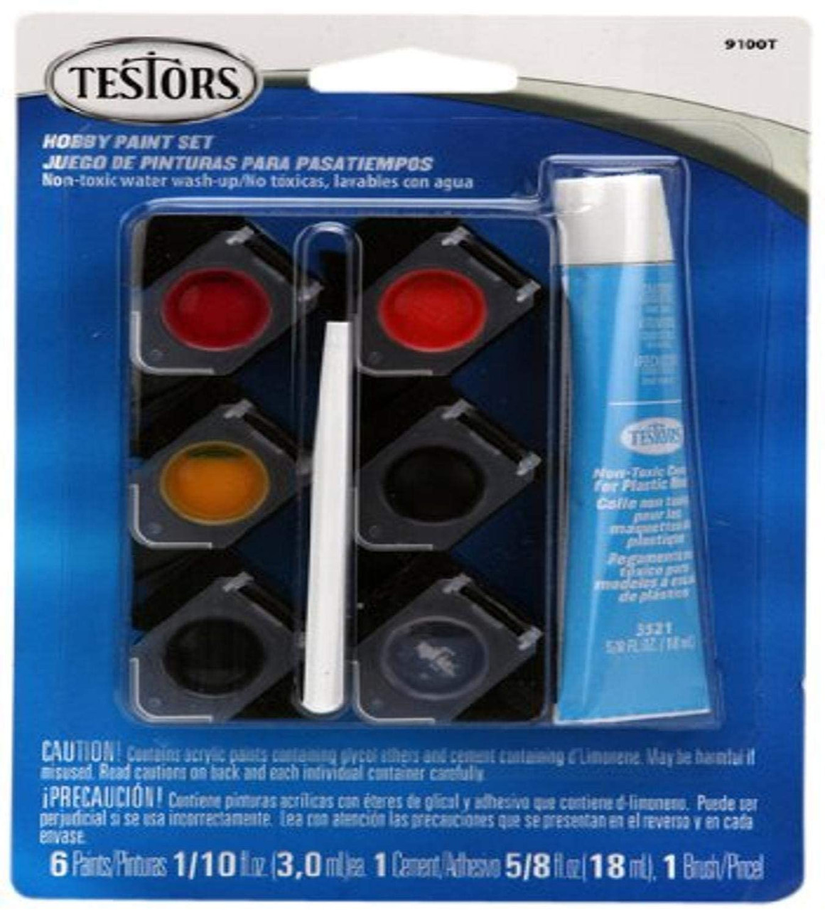 Testors Primary Color Paint Set