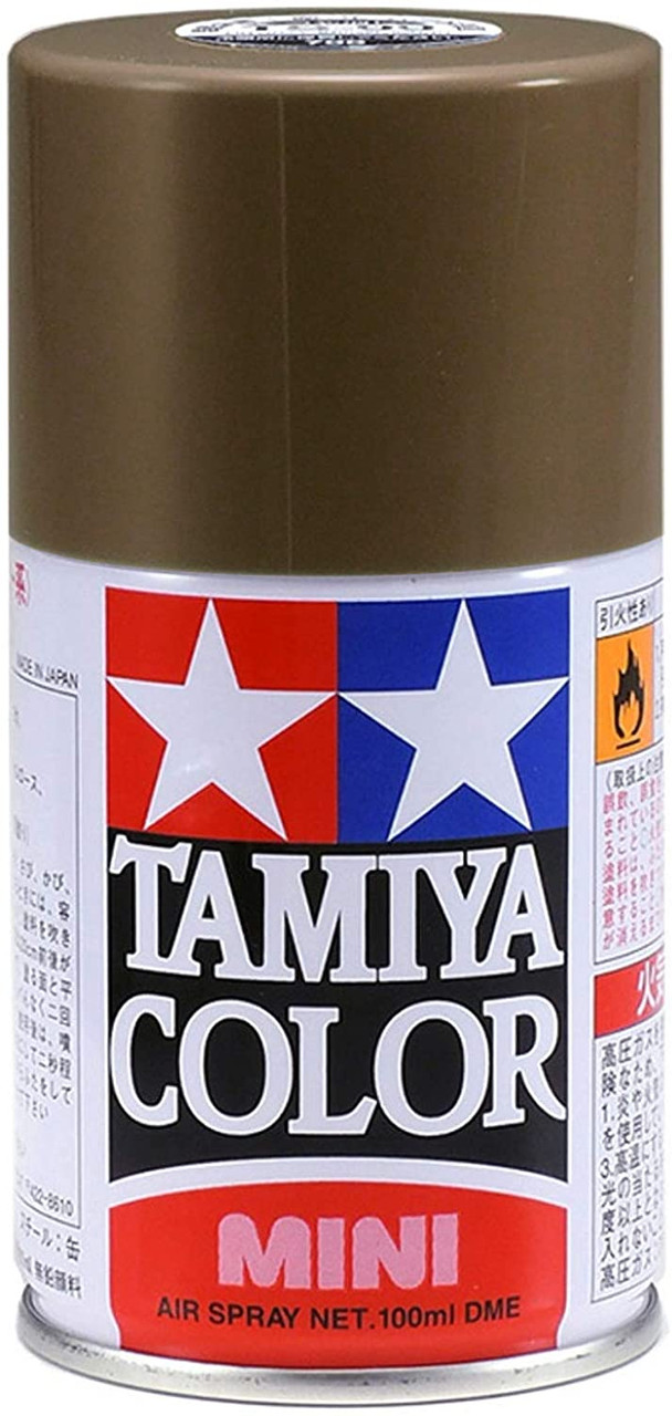 Tamiya - TS-90 Brown (JGSDF) 100ml Spray Can - 85090