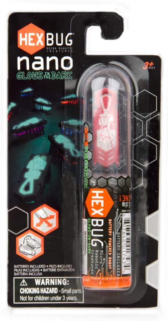 Robotic Hexbug Nano Glow In The Dark Hexbug Nano V2 Portal Glow In