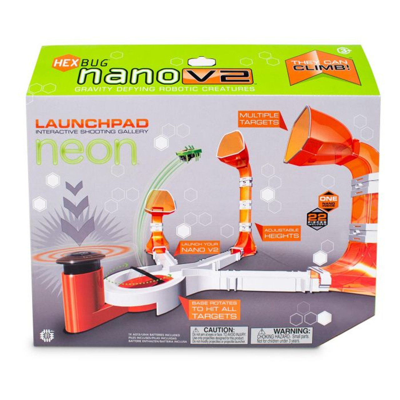 Hexbug Nano V2 NEON Launchpad Playset