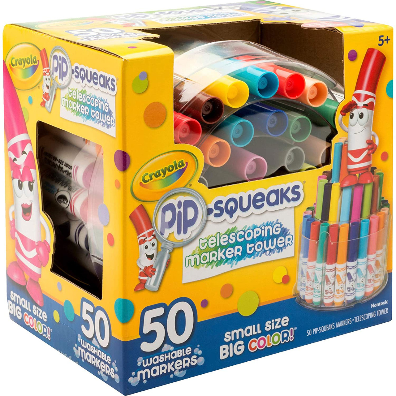 Crayola Pip-Squeaks Washable Markers, Nontoxic - 16 markers