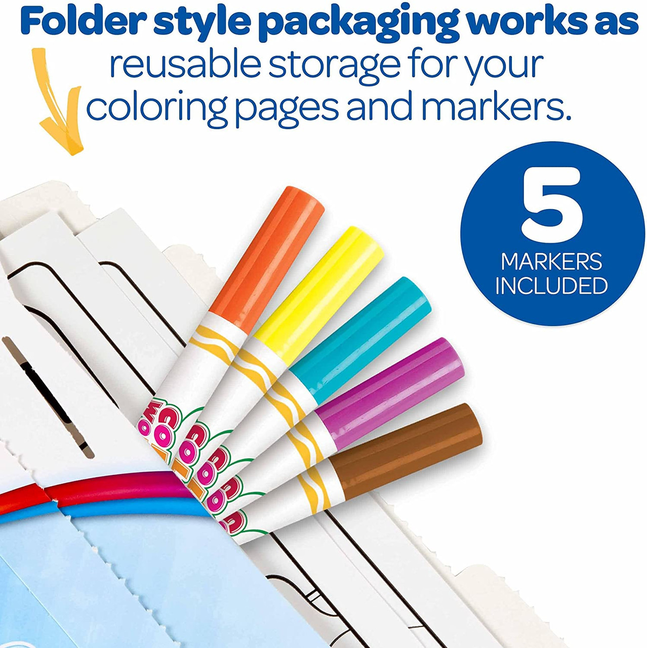 Crayola Color Wonder Coloring Pad & Markers Frozen