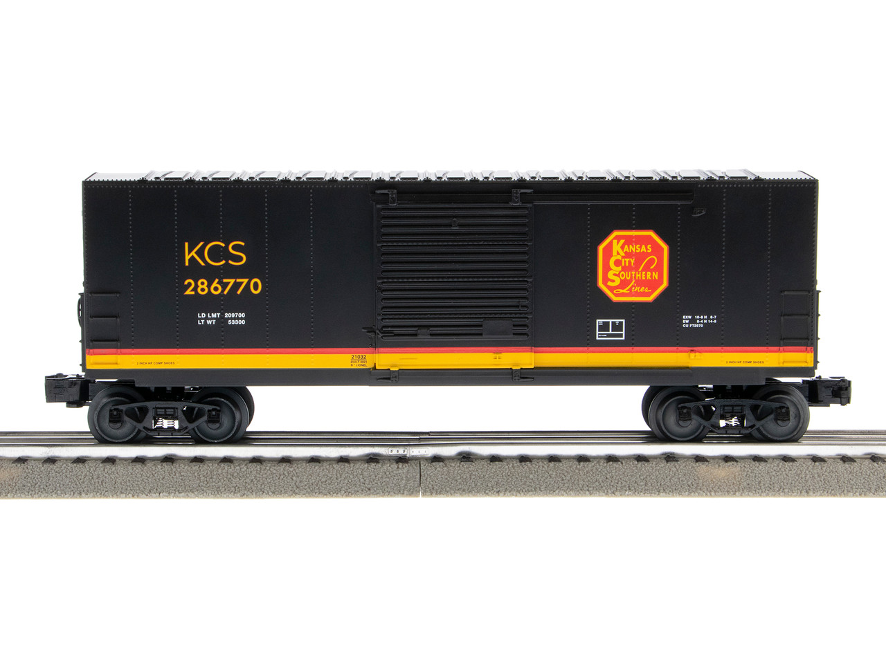 Lionel 2123030 O Gauge LionChief KCS ET44 Diesel Freight Set