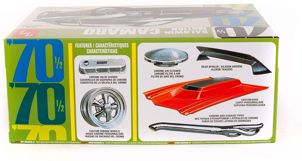 AMT 855 Baldwin Motion 1970 1/2 Chevy Camaro Dark Green