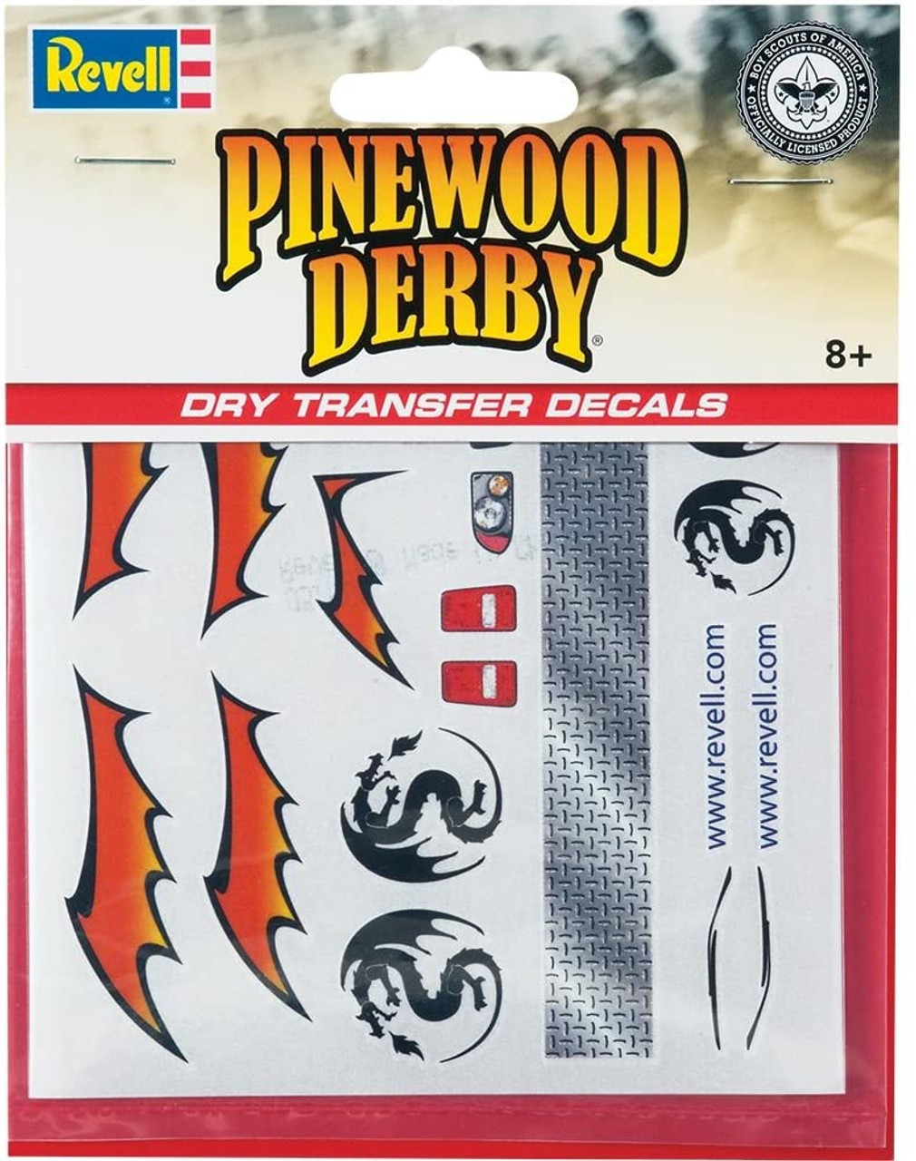 Pinewood Derby Decals 