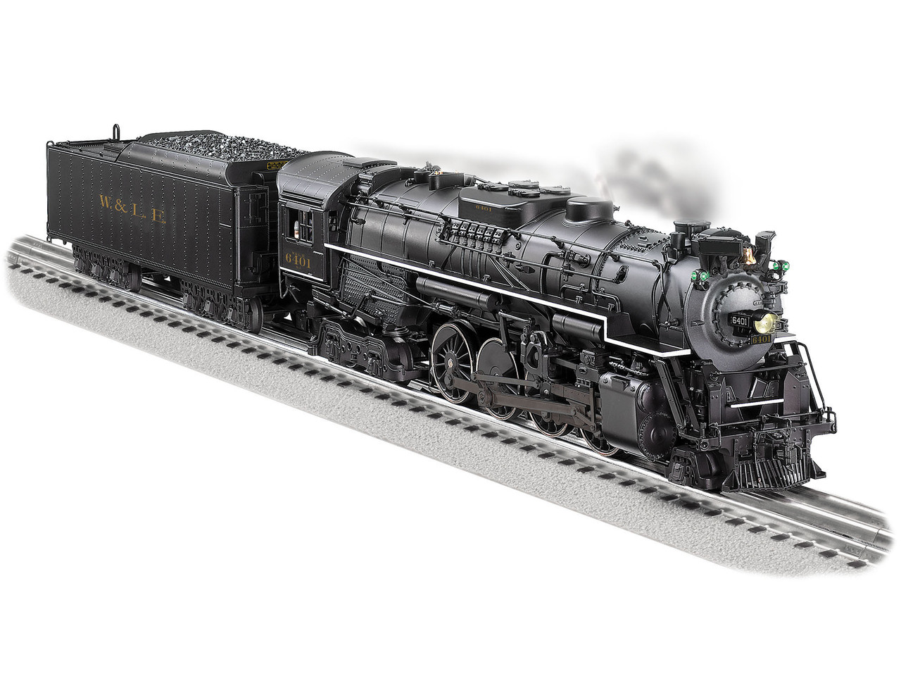 Lionel 6-84690 O Gauge BTO W&LE #6401 2-8-4 Berkshire Steam Loco - Main Image