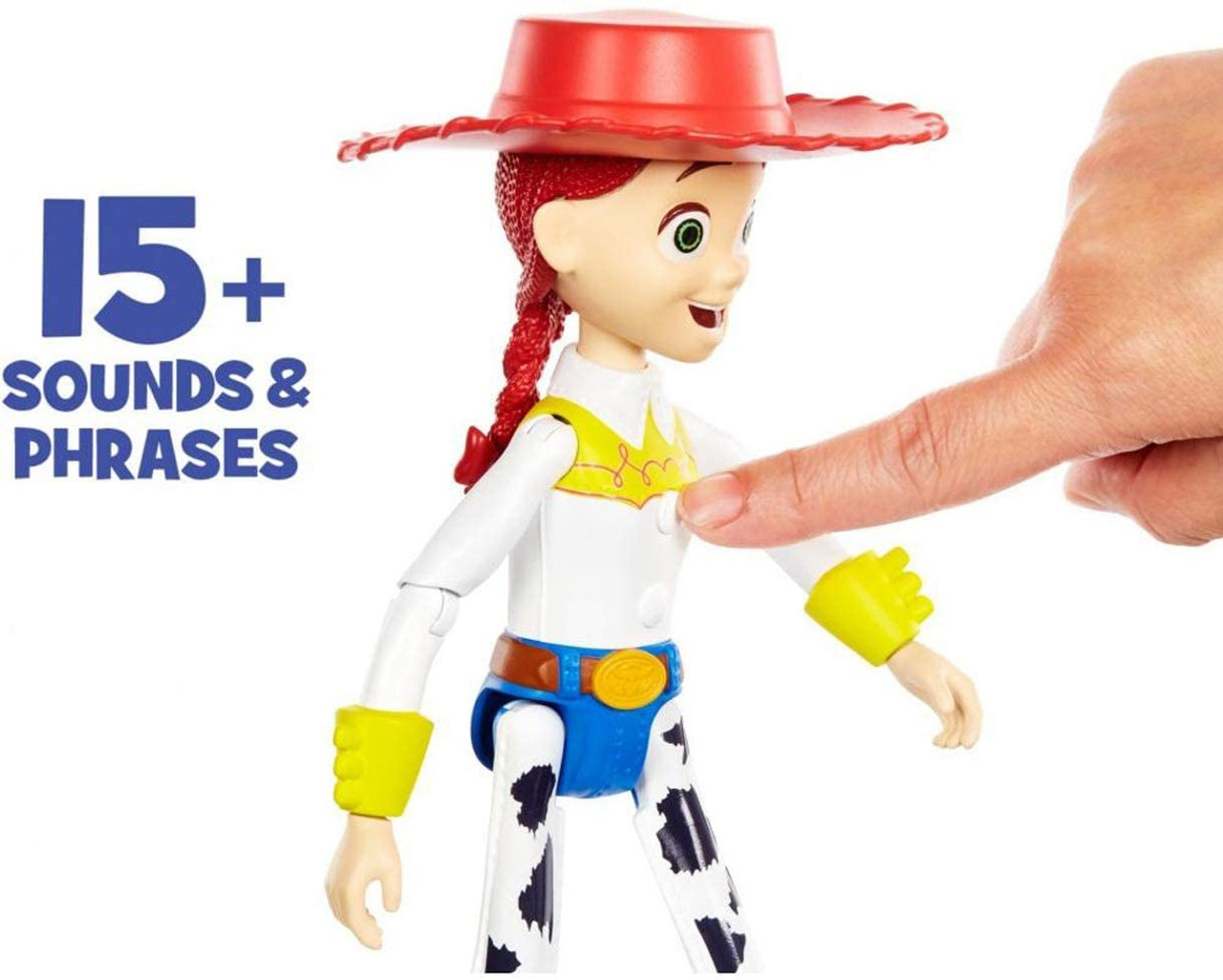 Mattel 75049 Disney Pixar Toy Story 4 True Talkers Jessie Figure