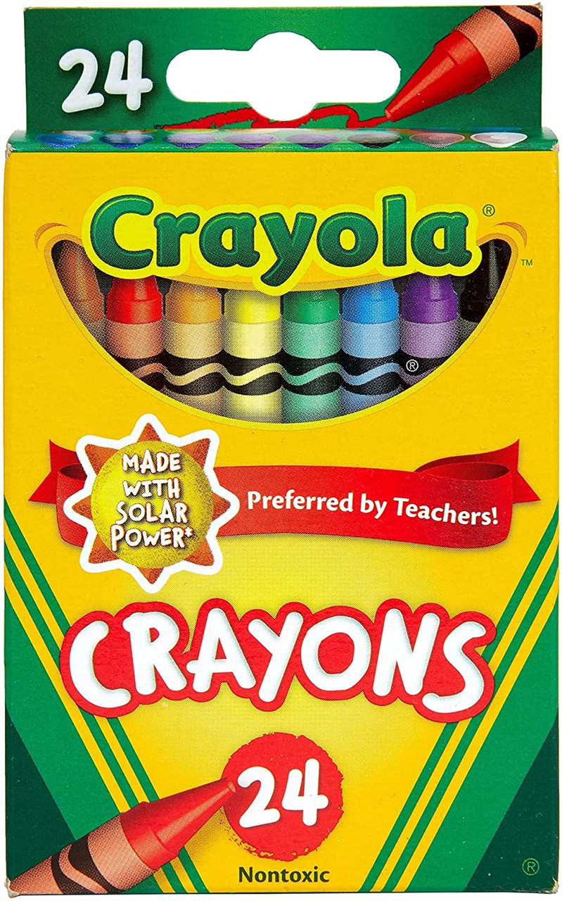 Crayola Crayons with Sharpener, 64 Crayons/Box (52-0064)