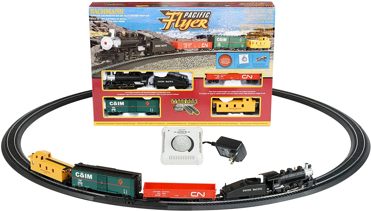 Bachmann 00692 HO UP Pacific Flyer Steam Freight Set/0-6-0