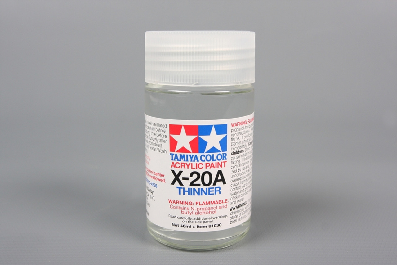 Tamiya X-20A Acrylic Paint Thinner (10ml)