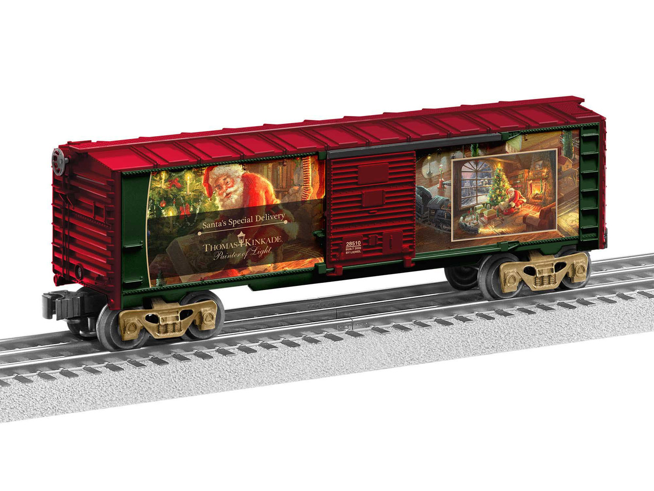 Lionel 2028510 O Gauge Thomas Kinkade - Santa's Special Delivery