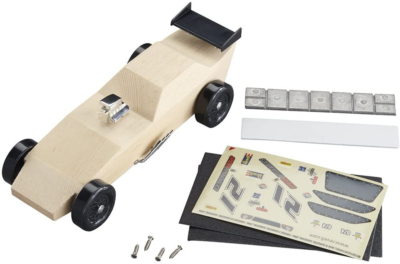  Funnycar Pre-Weighted Compatible with Pinewood Derby Cars :  Arts, Crafts & Sewing