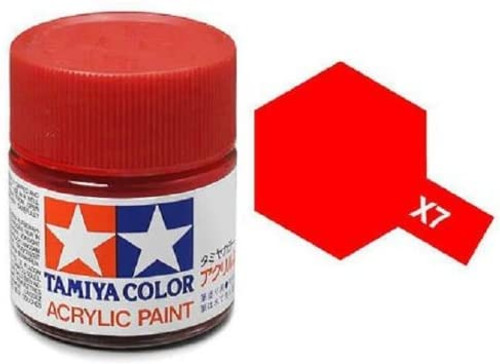 Tamiya 81507 Mini Acrylic X-7 Red/10ml
