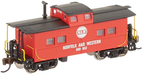 Bachmann 16855 N NE Steel Caboose N&W/red