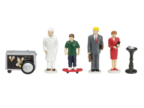 Lionel 6-14218 O Gauge Downtown People Figures/6pc