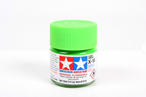 Tamiya 81515 Mini Acrylic X-15 Light Green - 10ml