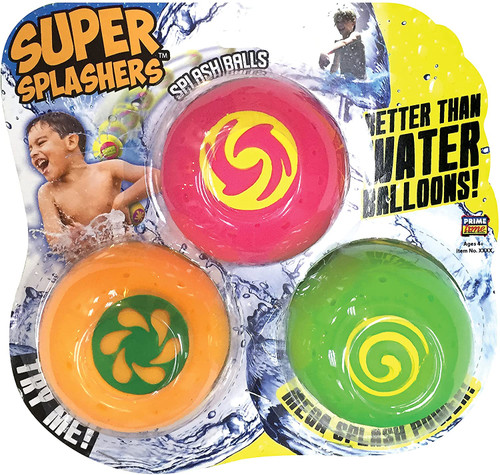 Prime Time Toys 80046 Super Splasher 3-Pack Water Balls