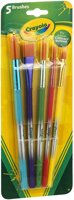 Crayola 5 ct. Art and Craft Brush Set