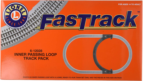 Lionel 6-12028 O Gauge FasTrack Inner Passing Loop Pack