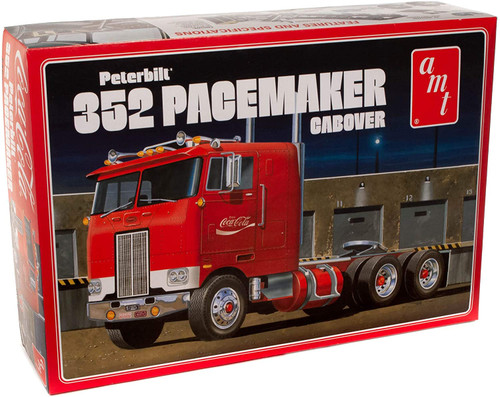 amt 1/25 デストロイヤー2 Model Semi Truck And Trailers 1/25 White Freightliner 2-in-1