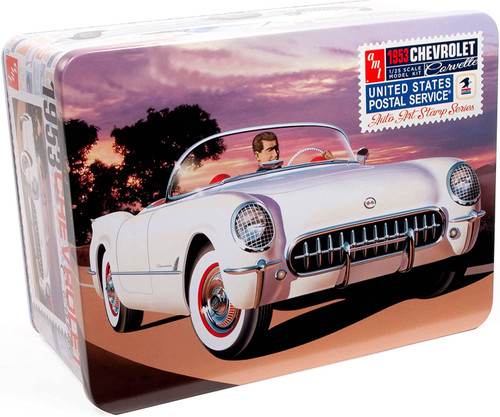 AMT 1244 1953 Chevy Corvette (USPS Stamp Series) - Skill 2