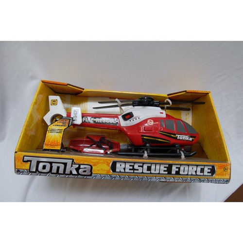 Tonka 06631 Rescue Force Helicopter Red & White