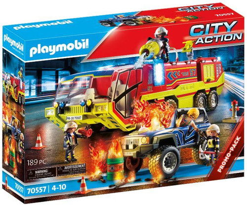 Playmobil 70557 Fire Engine with Truck