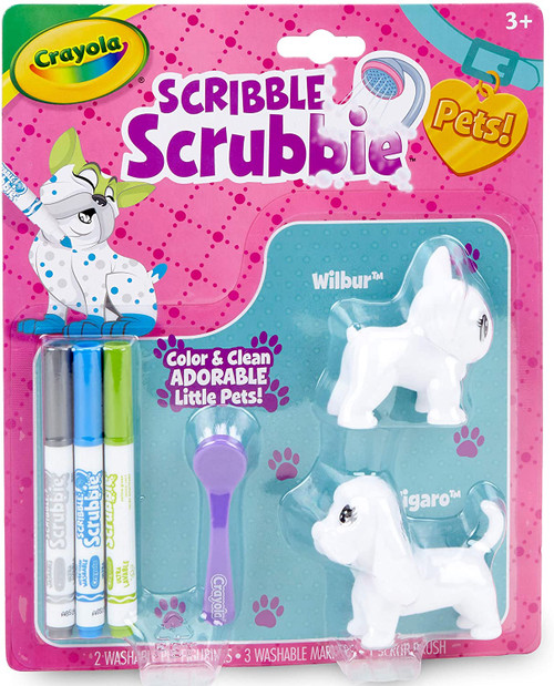 Crayola 74-7252 Scribble Scrubbie Pets, Dogs