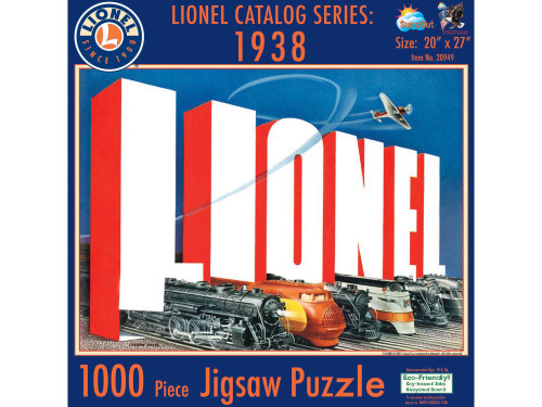 Lionel 9-32015 Catalog Series Puzzle 1938 (1000 Pieces)